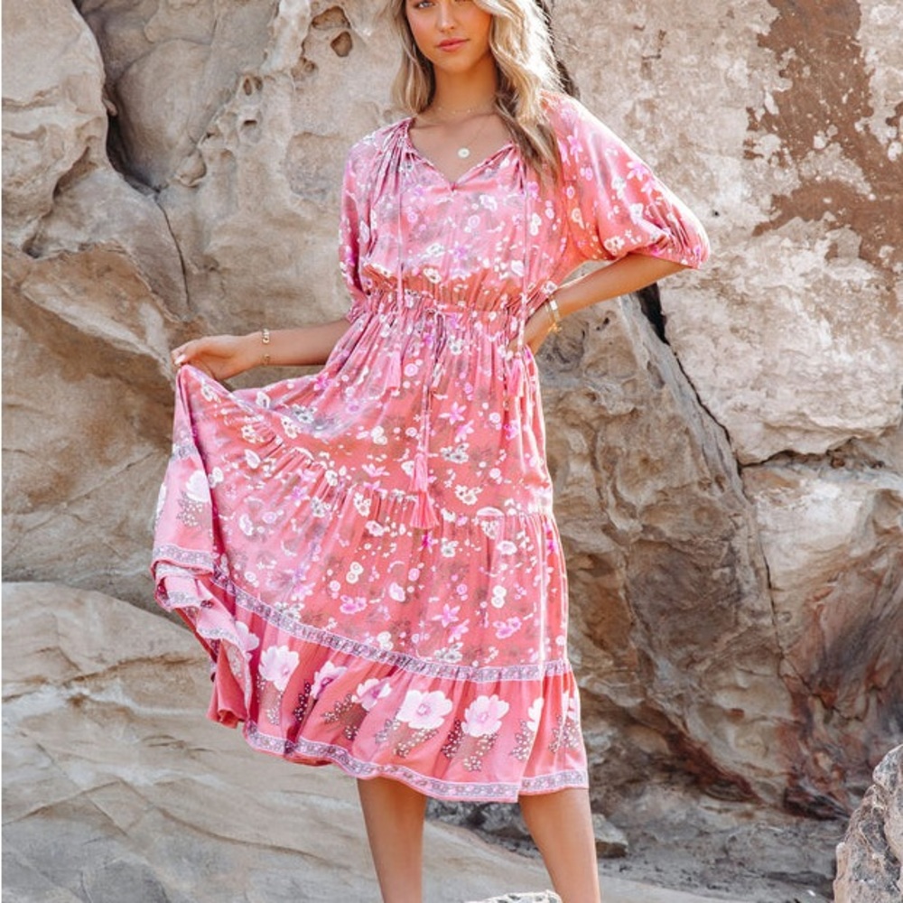 VICI Forevermore tiered dress Sz XL